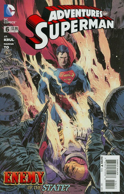 Cover for Adventures of Superman (DC, 2013 series) #6
