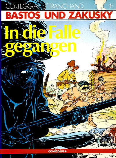 Cover for Bastos und Zakusky (comicplus+, 1986 series) #4 - In die Falle gegangen