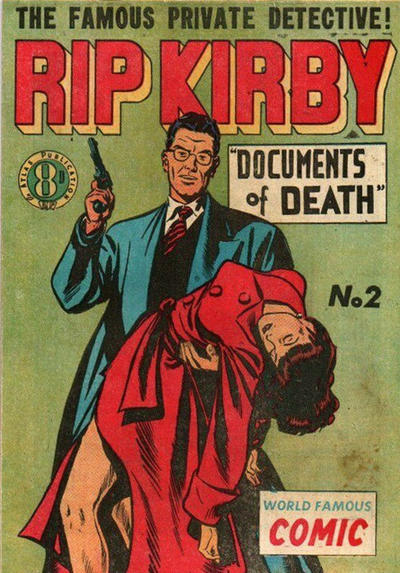Cover for Rip Kirby (Atlas, 1951 series) #2