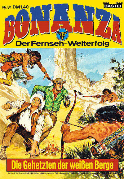 Cover for Bonanza (Bastei Verlag, 1973 series) #81