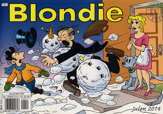 Cover for Blondie (Hjemmet / Egmont, 1941 series) #2014