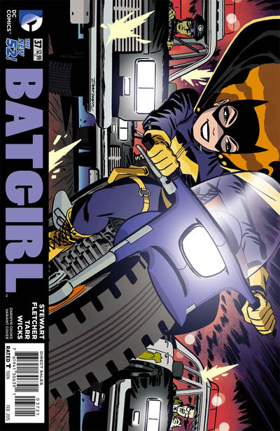 Cover for Batgirl (DC, 2011 series) #37 [Darwyn Cooke Cover]