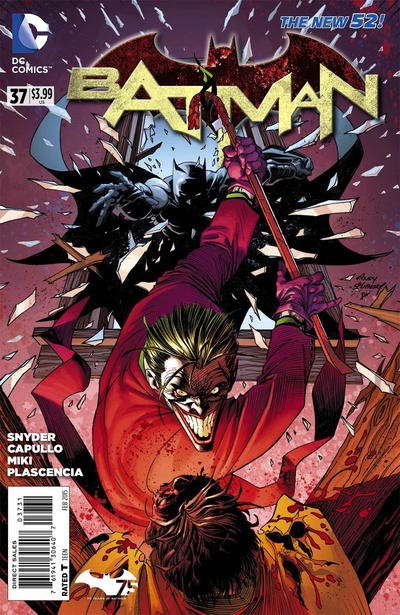 Cover for Batman (DC, 2011 series) #37 [Andy Kubert Cover]
