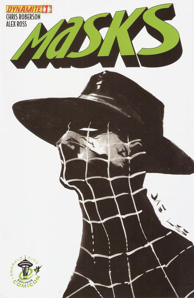Cover for Masks (Dynamite Entertainment, 2012 series) #1 [Emerald City Comicon "The Spider Exclusive Jae Lee Cover"]
