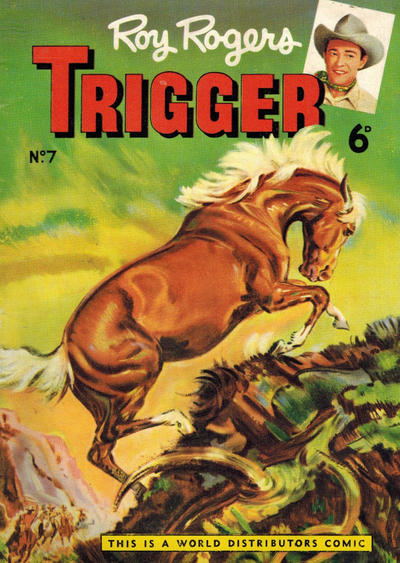 Cover for Roy Rogers' Trigger (World Distributors, 1950 ? series) #7