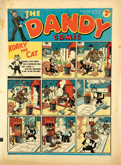 Cover for The Dandy Comic (D.C. Thomson, 1937 series) #101