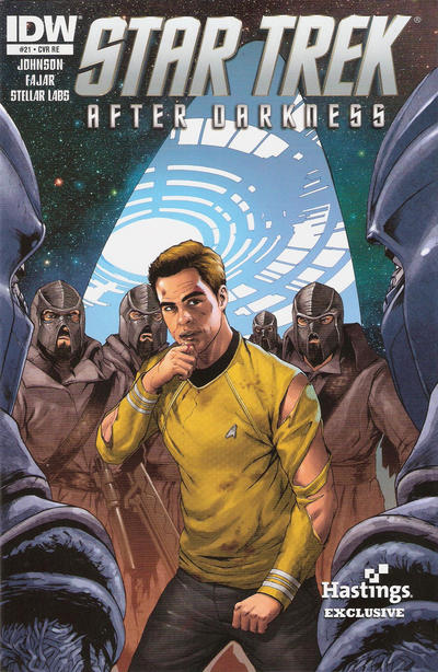 Cover for Star Trek (IDW, 2011 series) #21 [Cover RE - Hastings Exclusive]