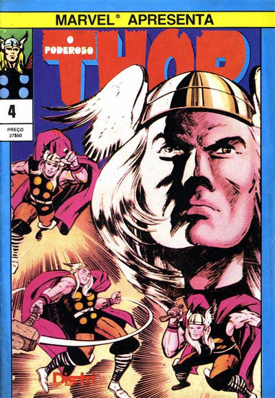 Cover for O Poderoso Thor (Distri Editora, 1983 series) #4