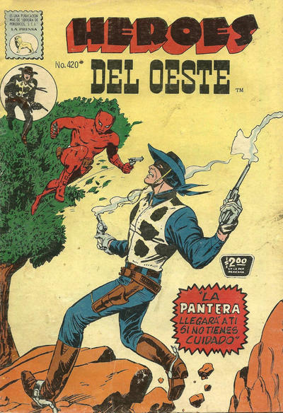 Cover for Héroes del Oeste (Editora de Periódicos, S. C. L. "La Prensa", 1952 series) #420