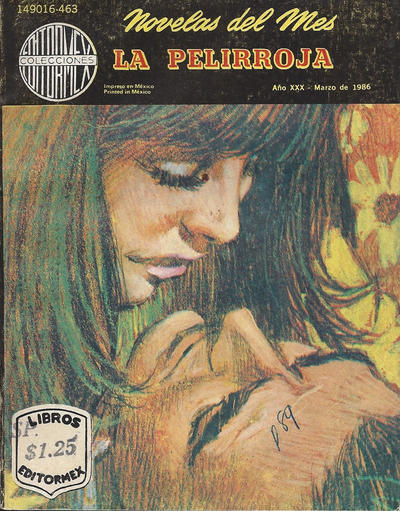 Cover for Novelas del Mes (Editormex, 1965 ? series) #463