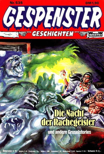 Cover for Gespenster Geschichten (Bastei Verlag, 1974 series) #535