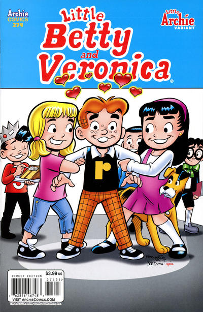 Cover for Betty and Veronica (Archie, 1987 series) #274 [Little Betty & Veronica variant]