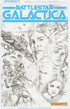 Cover Thumbnail for (Classic) Battlestar Galactica (2013 series) #1 [Incentive Art Board Alex Ross Sketch Variant]