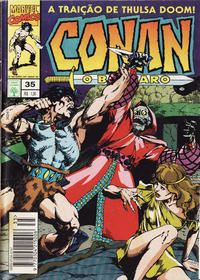 Cover Thumbnail for Conan, o Bárbaro (Editora Abril, 1992 series) #35
