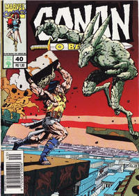 Cover Thumbnail for Conan, o Bárbaro (Editora Abril, 1992 series) #40