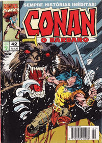 Cover Thumbnail for Conan, o Bárbaro (Editora Abril, 1992 series) #42