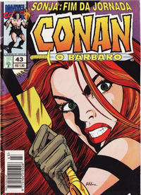 Cover Thumbnail for Conan, o Bárbaro (Editora Abril, 1992 series) #43