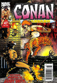 Cover Thumbnail for Conan, o Bárbaro (Editora Abril, 1992 series) #47