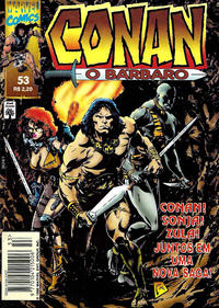 Cover Thumbnail for Conan, o Bárbaro (Editora Abril, 1992 series) #53