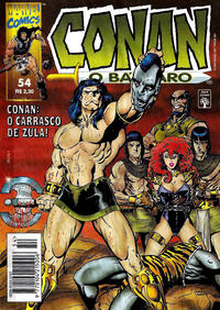 Cover Thumbnail for Conan, o Bárbaro (Editora Abril, 1992 series) #54