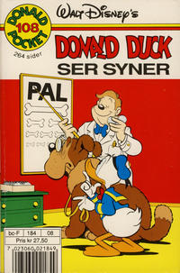 Cover Thumbnail for Donald Pocket (Hjemmet / Egmont, 1968 series) #108 - Donald Duck ser syner [1. opplag]