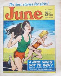 Cover Thumbnail for June (IPC, 1971 series) #15 July 1972