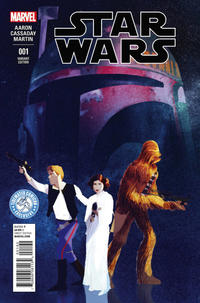 Cover Thumbnail for Star Wars (Marvel, 2015 series) #1 [Tidewater ComiCon Exclusive Pascal Campion Variant]
