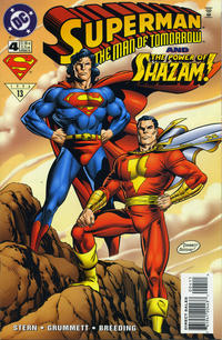 Cover for Superman: The Man of Tomorrow (DC, 1995 series) #4 [Direct Sales]