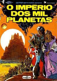 Cover for Valérian, agente espácio-temporal (Meribérica, 1980 series) #2 - O Império dos Mil Planetas