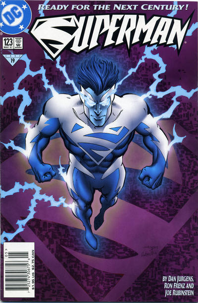 Cover for Superman (DC, 1987 series) #123 [Newsstand]
