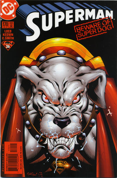Cover for Superman (DC, 1987 series) #170 [Direct Sales]