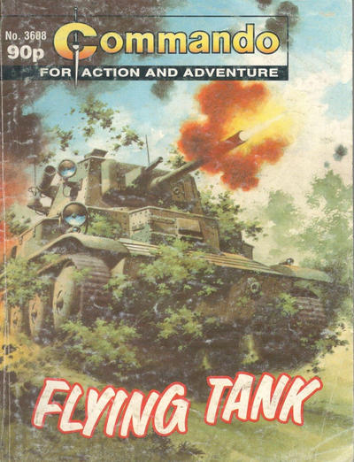 Cover for Commando (D.C. Thomson, 1961 series) #3608