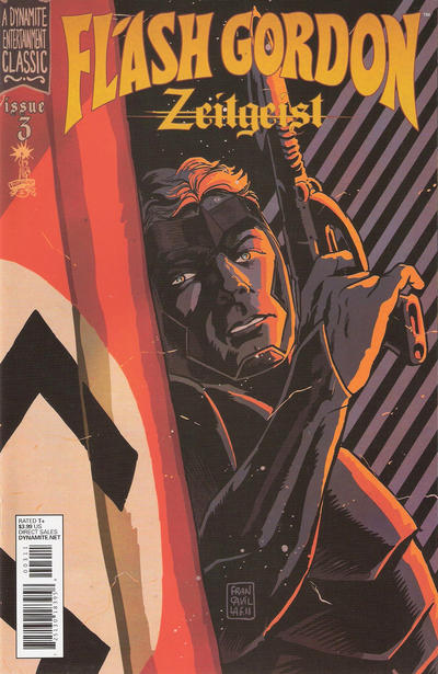 Cover for Flash Gordon: Zeitgeist (Dynamite Entertainment, 2011 series) #3 [Cover C (1-in-10) Francesco Francavilla]
