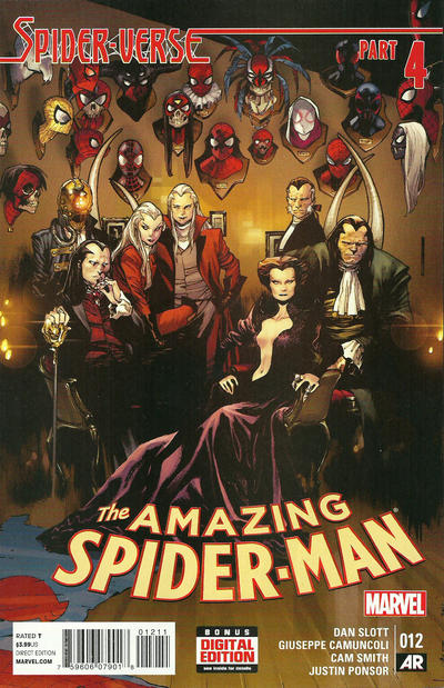 Cover for The Amazing Spider-Man (Marvel, 2014 series) #12