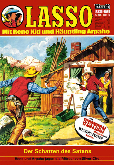 Cover for Lasso (Bastei Verlag, 1966 series) #347