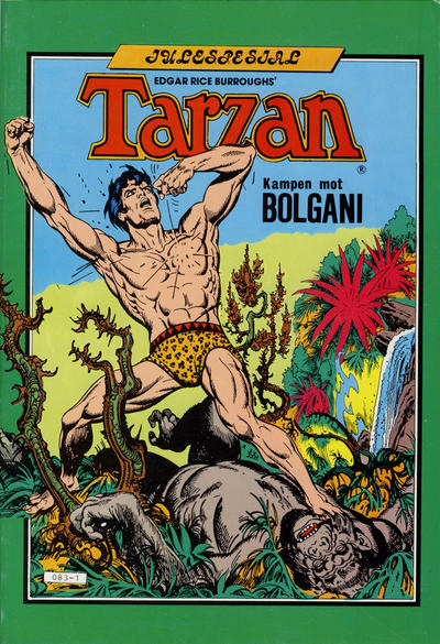 Cover for Tarzan album (Atlantic Forlag, 1977 series) #1/1986 - Tarzan gavealbum
