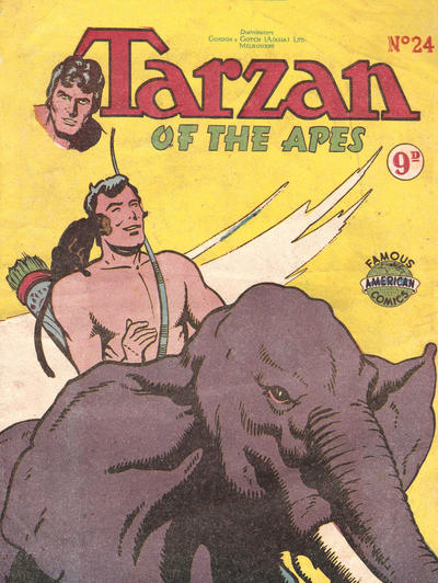 Cover for Tarzan of the Apes (New Century Press, 1954 ? series) #24