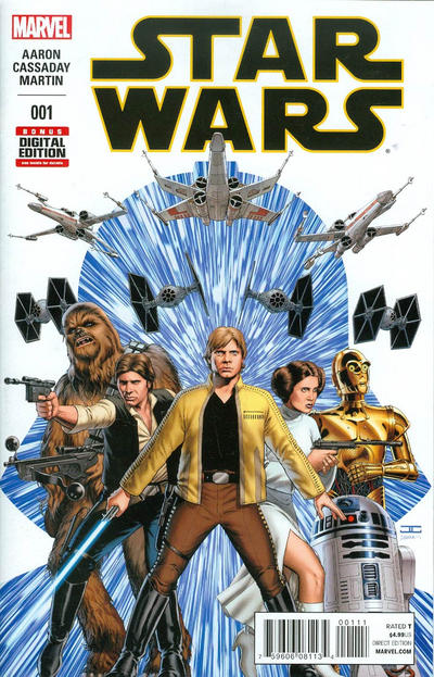Cover for Star Wars (Marvel, 2015 series) #1 [John Cassaday Cover]