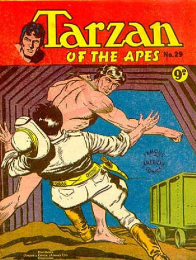 Cover for Tarzan of the Apes (New Century Press, 1954 ? series) #29