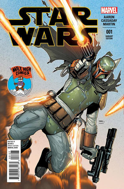 Cover for Star Wars (Marvel, 2015 series) #1 [Mile High Comics Exclusive Humberto Ramos Connecting Variant]