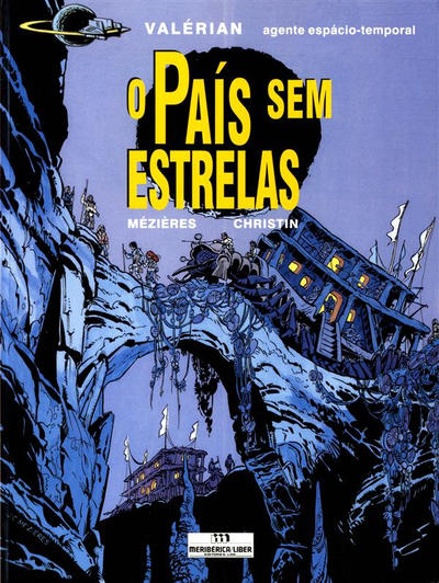 Cover for Valérian, agente espácio-temporal (Meribérica, 1980 series) #3 [Edição de 2001]