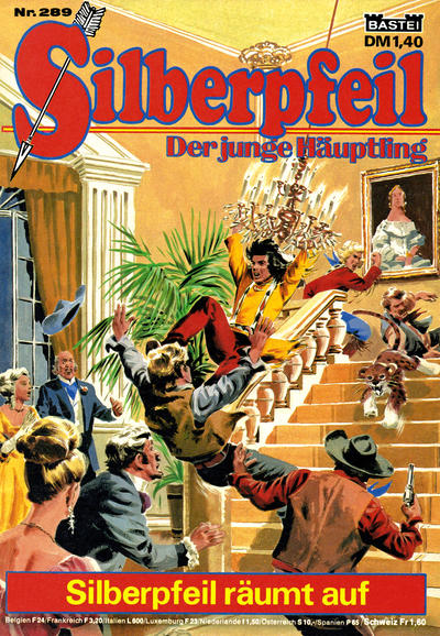 Cover for Silberpfeil (Bastei Verlag, 1970 series) #289
