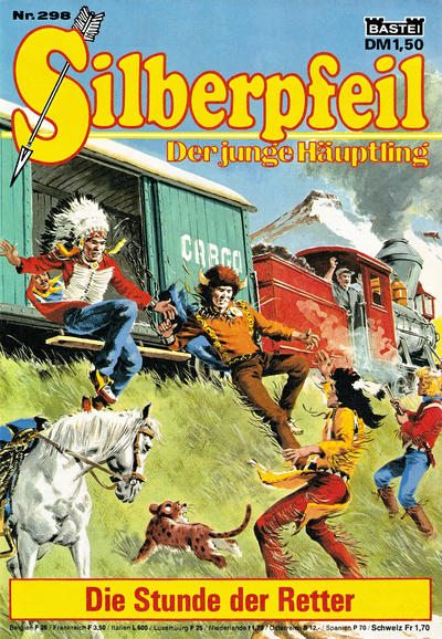 Cover for Silberpfeil (Bastei Verlag, 1970 series) #298