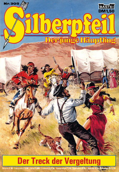 Cover for Silberpfeil (Bastei Verlag, 1970 series) #305