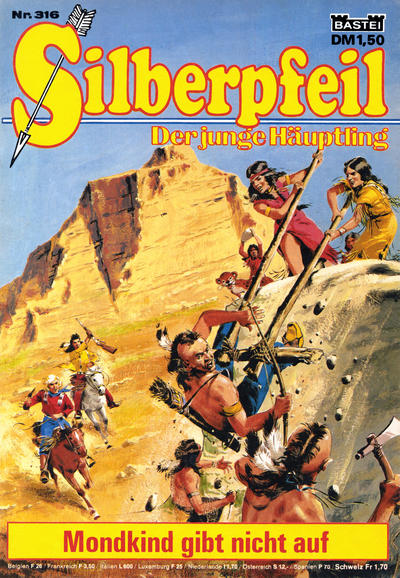 Cover for Silberpfeil (Bastei Verlag, 1970 series) #316