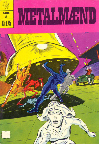 Cover for Metalmænd (I.K. [Illustrerede klassikere], 1968 series) #8