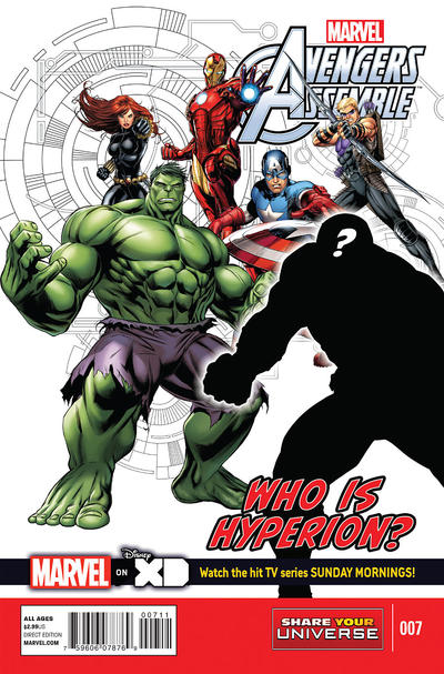 Cover for Marvel Universe Avengers Assemble (Marvel, 2013 series) #7