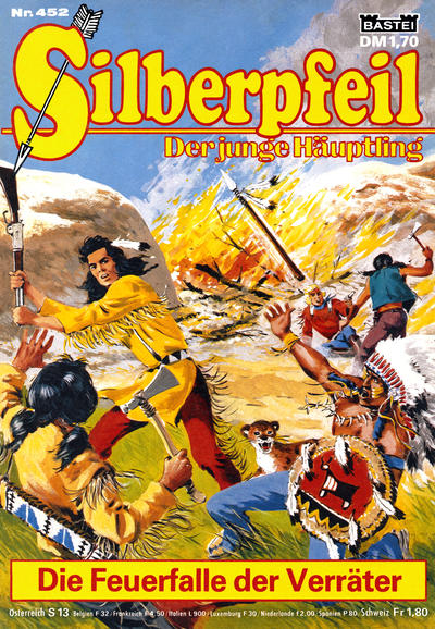 Cover for Silberpfeil (Bastei Verlag, 1970 series) #452