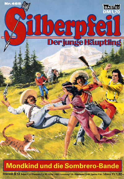 Cover for Silberpfeil (Bastei Verlag, 1970 series) #465