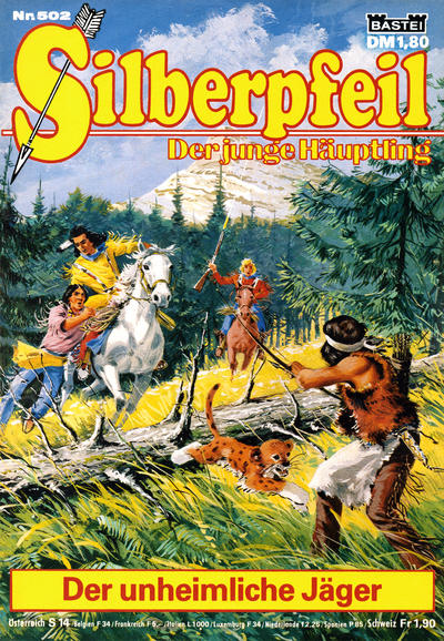 Cover for Silberpfeil (Bastei Verlag, 1970 series) #502